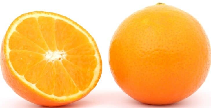 kol altı kararması için portakal