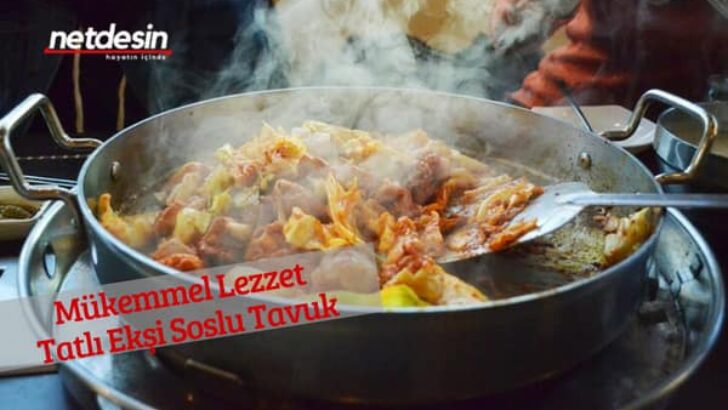 Tatlı Ekşi Soslu Tavuk