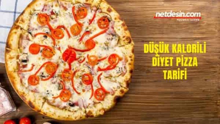 Kilo Aldırmayan Düşük Kalorili Pizza Tarifi