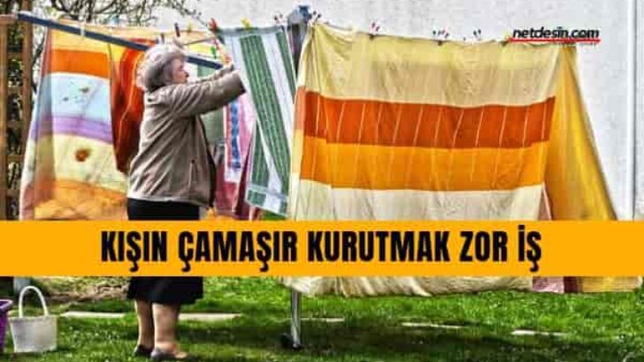 Kışın Çamaşır Kurutma Yöntemleri