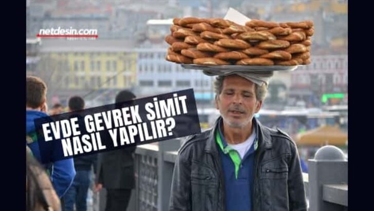 Simit Evde Nasıl Yapılır?