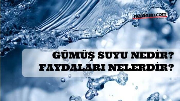 Gümüş Suyu Nedir? Faydaları Nelerdir?