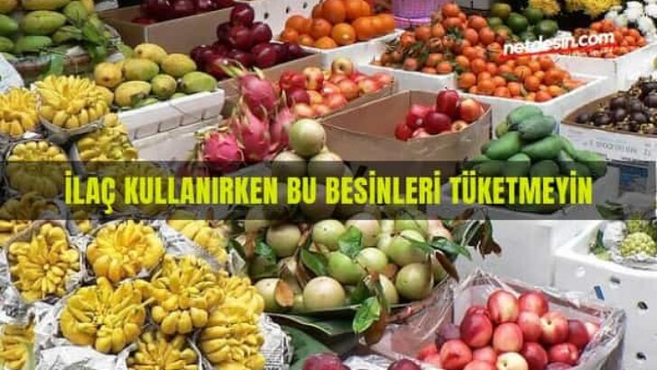 İlaç Kullanırken Bu Besinleri Tüketmeyin
