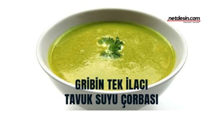 Şehriyeli Tavuk Suyu Çorbası