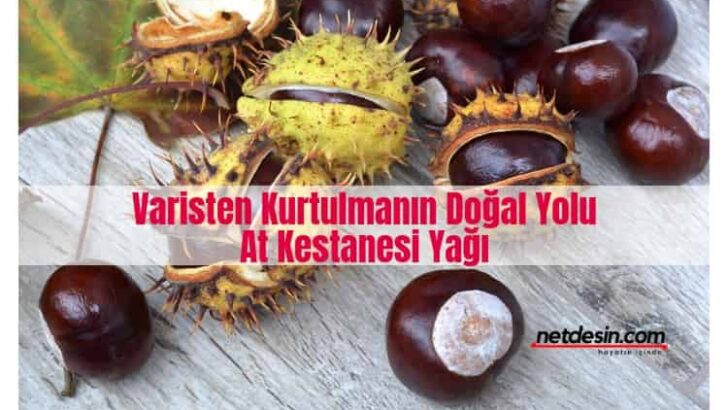 Varisten Kurtulmak İçin At Kestanesi Yağı