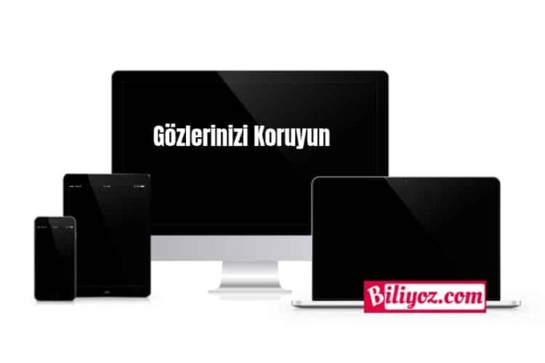 gözleri bilgisayardan korumanın yolları