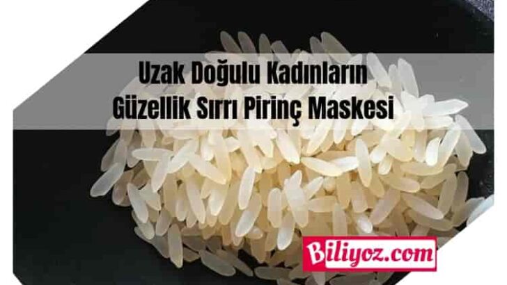 Pirinç Maskesi Nasıl Yapılır, Faydaları Nelerdir?