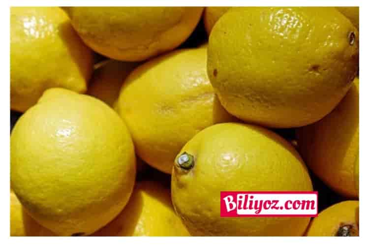 tırnak mantarı limon