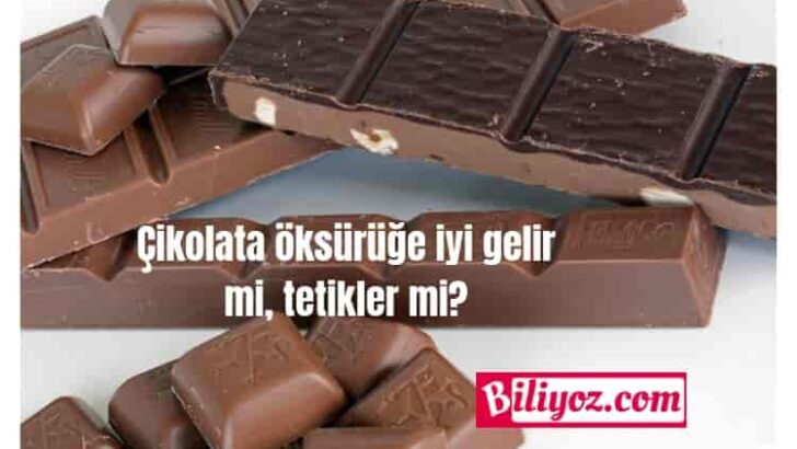 Çikolata Öksürüğe İyi Gelir mi, Tetikler mi?