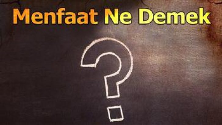 Menfaatin, İnsanın Fıtratında Olması