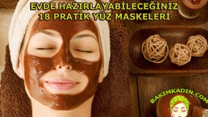 Evde Hazırlayabileceğiniz 18 Adet Yüz Maskesi